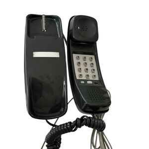 Vtg Northwestern Bell Phones Favorite 51822 Push Button Landline Phone Dark Gray